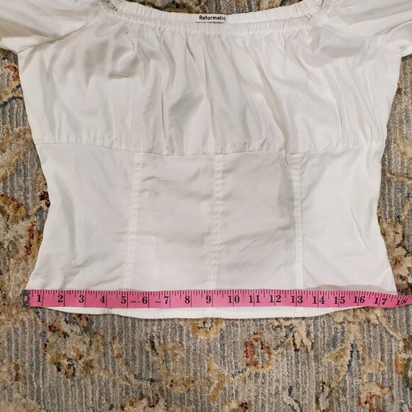Reformation Truffle Top, Size 12 - Picture 6 of 13